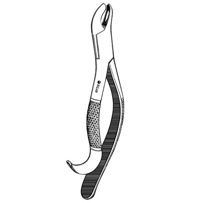 Upper First And Second Molar Extracting Forceps 18L Left - 42-752