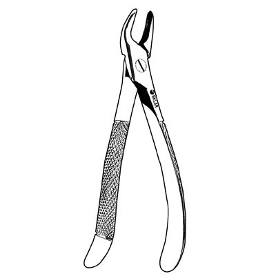 Upper Root Extracting Forcep 76Se English Pattern - 43-133