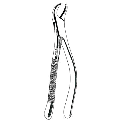 Lower Molar Extracting Forcep 21E English Pattern - 43-185