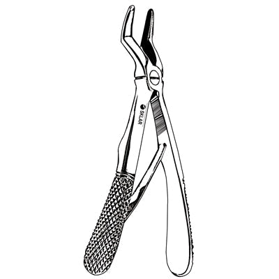 Childrens Upper Molar Universal Extracting Forcep A - 43-204