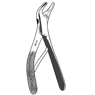 Childrens Universal Extracting Forcep 150Xs With Spring Lower - 43-272