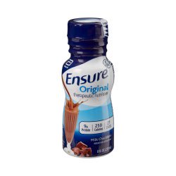 Ensure Original Therapeutic Nutrition Shake Milk Chocolate Flavor Liquid 8 oz. Bottle