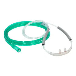 Nasal Cannula Salter-Style® Adult Curved Pronged Tubing High Flow Rate