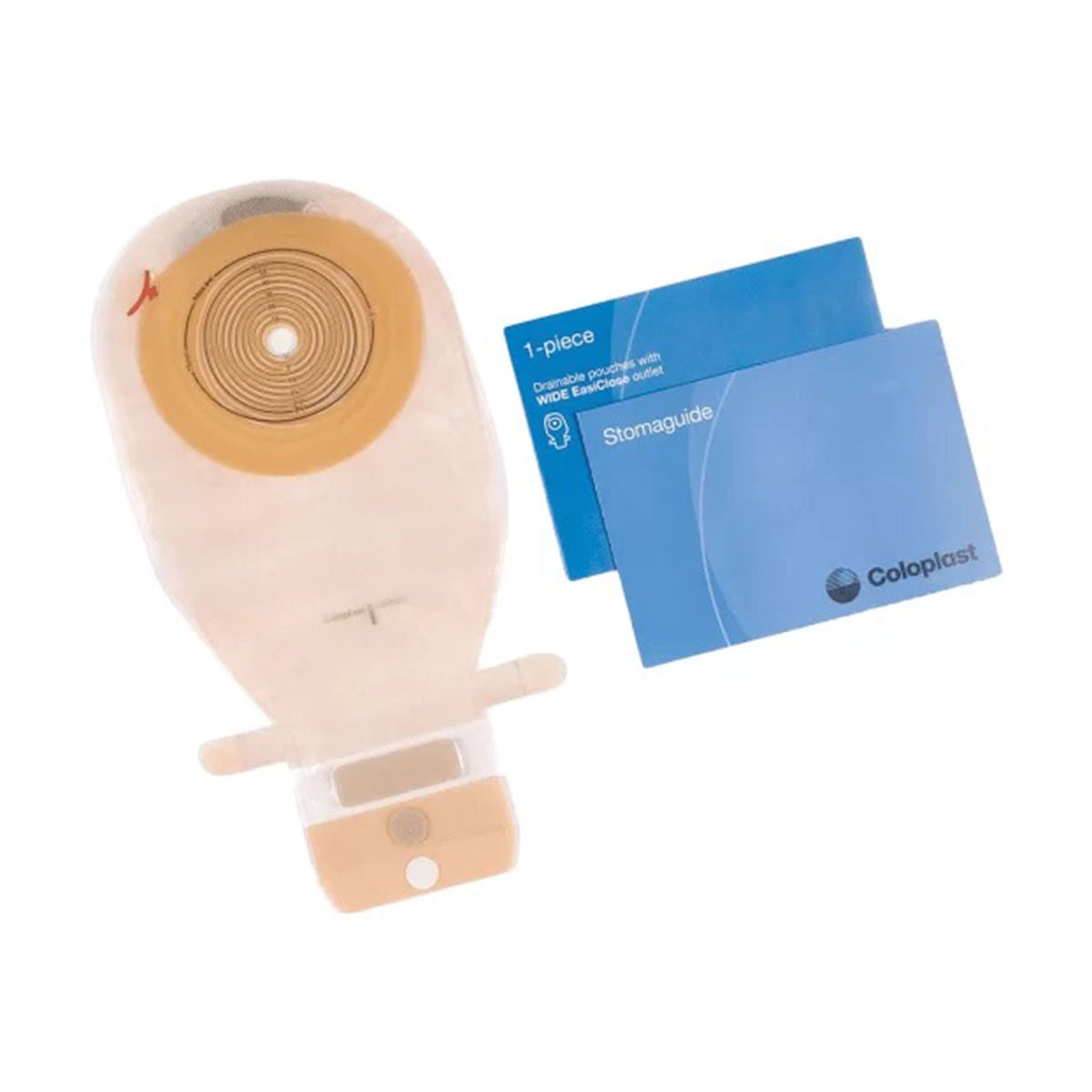 Assura colostomy one-piece drainable pouch