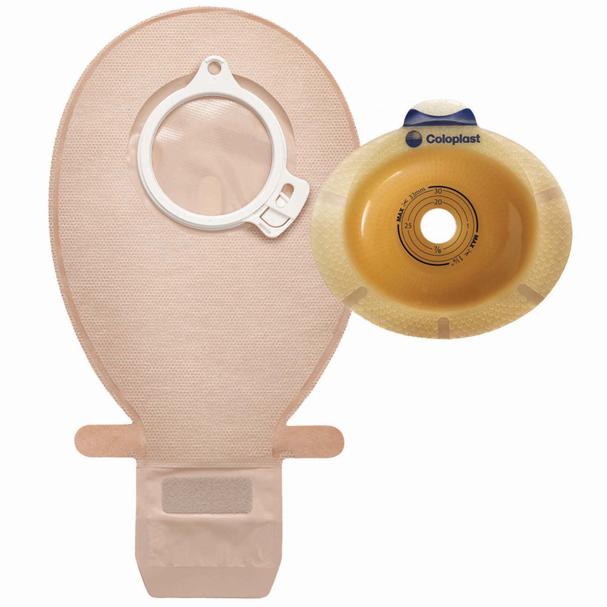 Assura urostomy two-piece pouch