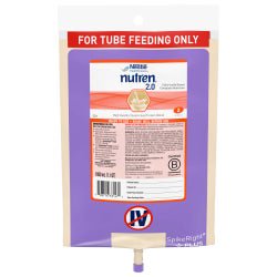 Nutren 2.0 Unflavored Liquid 1000 mL Ready to Hang Prefilled Container