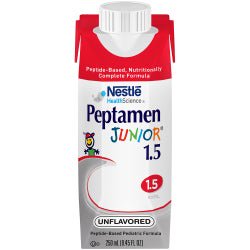 Peptamen Junior 1.5 Unflavored 250 mL Carton Liquid