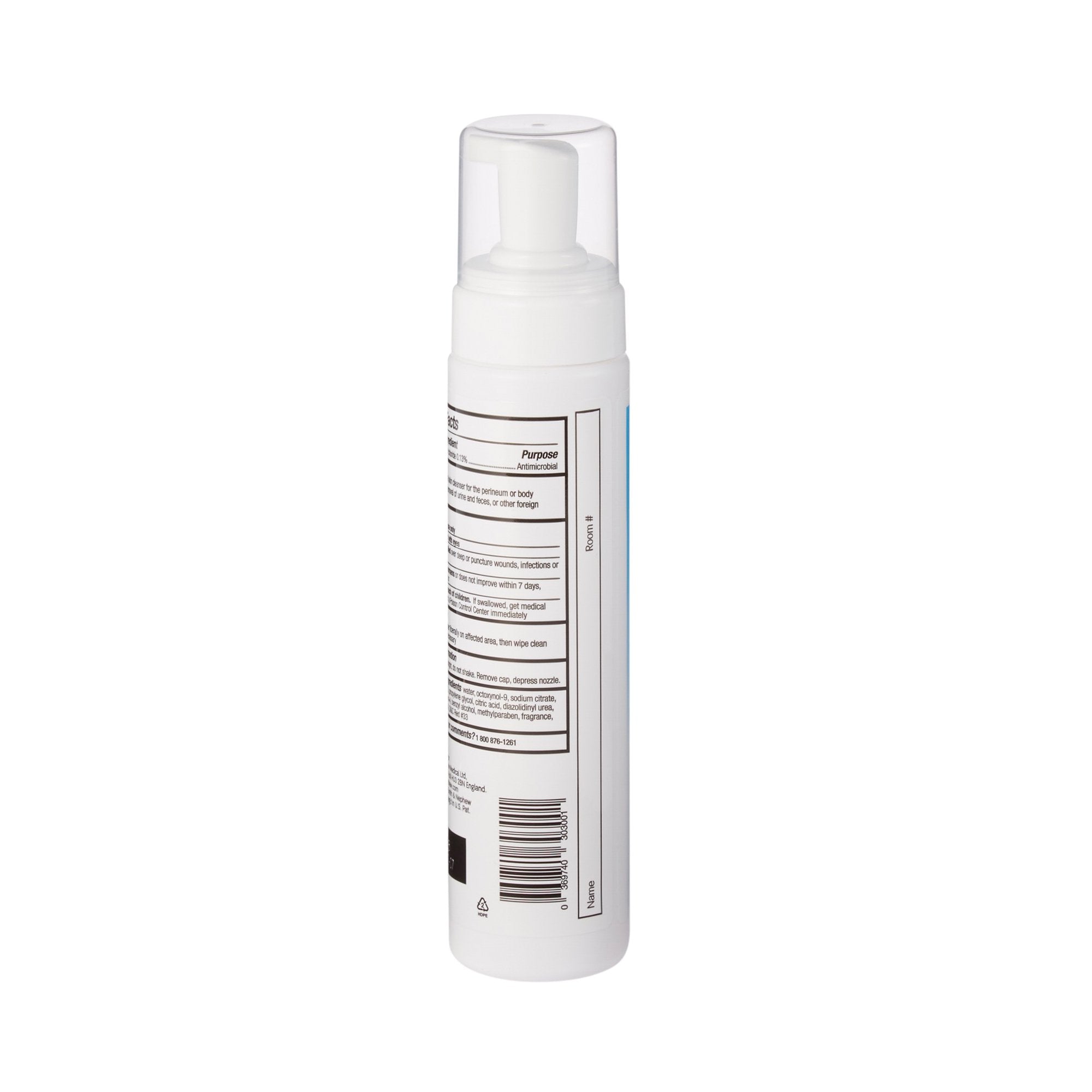 Secura™ Rinse-Free Antimicrobial Total Body Foam Cleanser