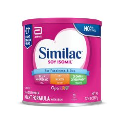 Similac® Soy Isomil® Unflavored 12.4 oz. Can Powder