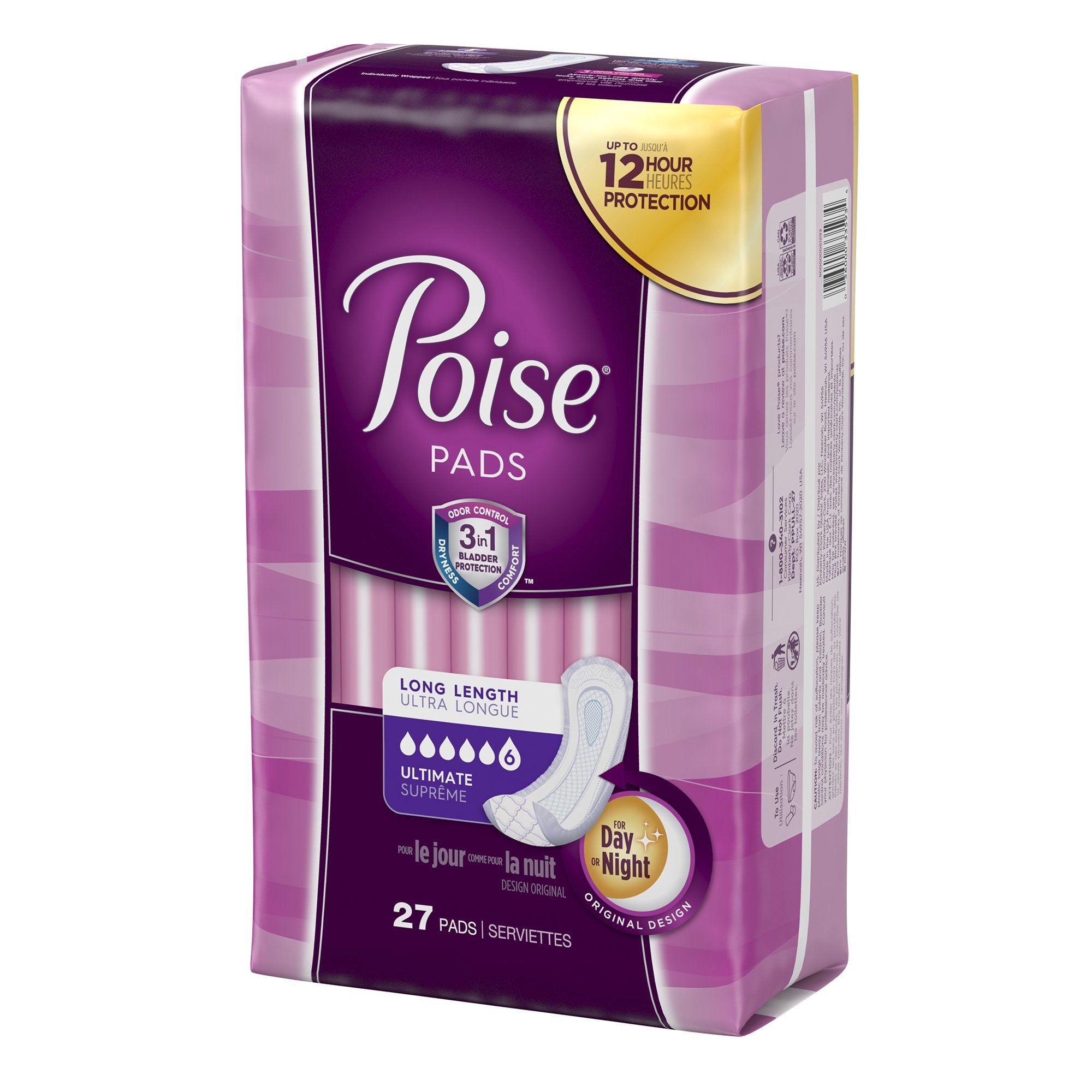 Poise® Pads Ultimate Coverage