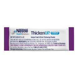 ThickenUp Clear Unflavored Powder 1.4 Gram Individual Packet IDDSI Level 0 Thin