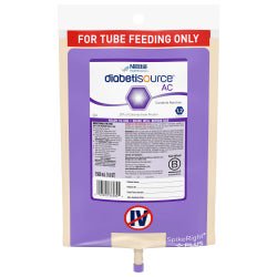Diabetisource AC Unflavored Liquid 1500 mL Ready to Hang Prefilled Container