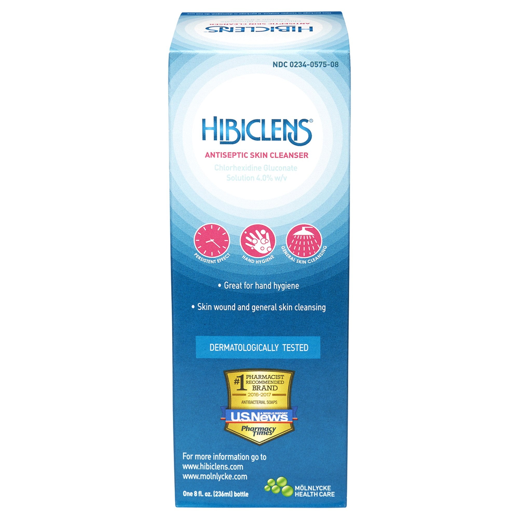 Hibiclens Antiseptic Antimicrobial Skin Cleanser 8oz