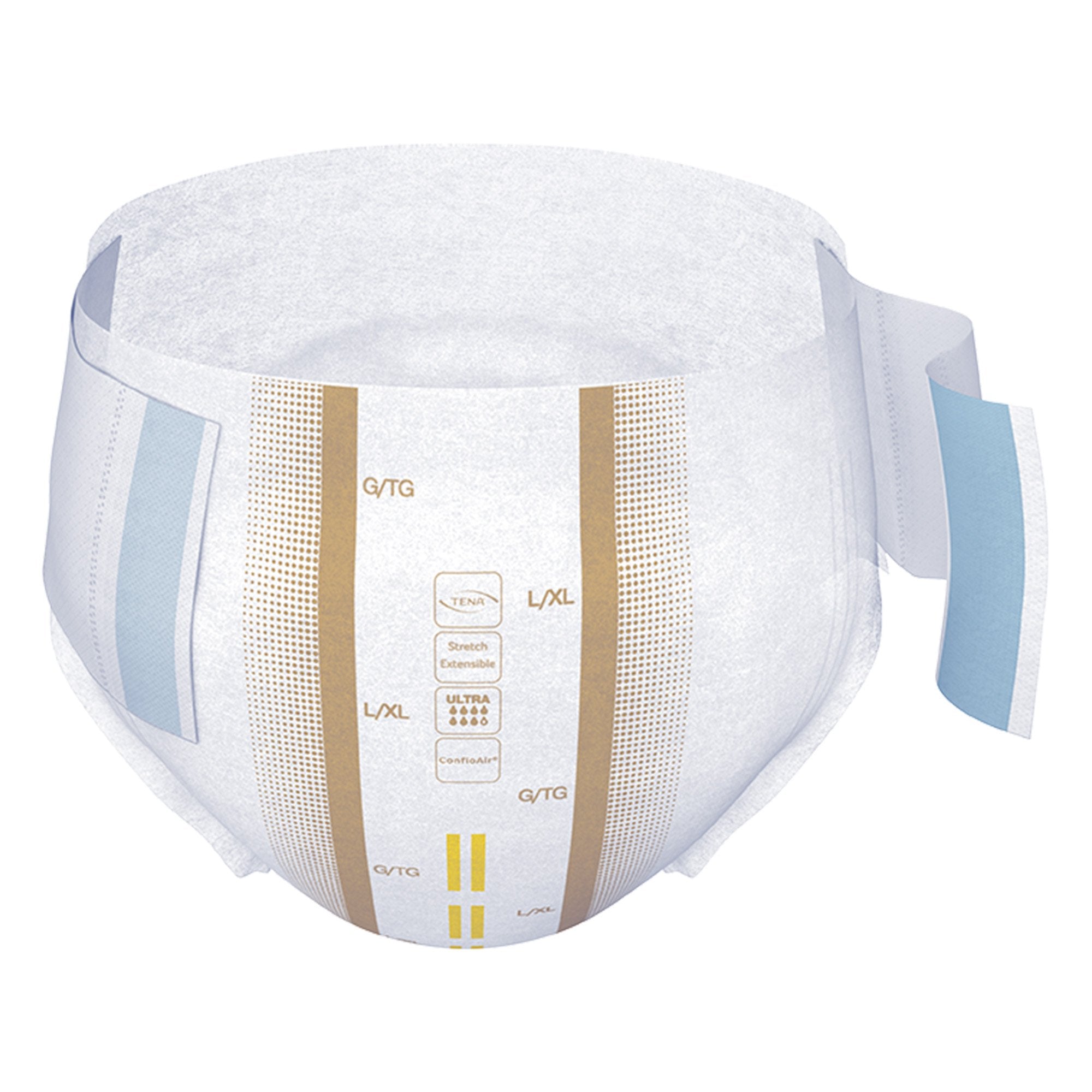 TENA ProSkin Incontinence Stretch Brief ™ Ultra  Unisex Disposable Heavy Absorbency