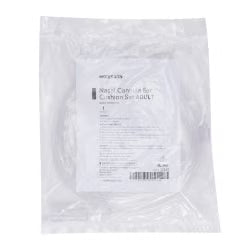 Nasal Cannula with Ear Cushion McKesson Adult Straight Prongs 7 Foot Tubing Low Flow Rate
