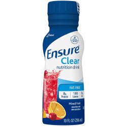 Ensure Clear Mixed Fruit Flavor Liquid 10 oz. Bottle
