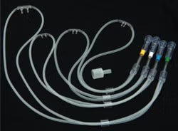 Heated Humidification Nasal Cannula Comfort Soft Plus® Pediatric Curved Prongs Without Tubing High Flow Rate