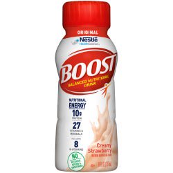 Boost Original Creamy Strawberry Flavor Liquid 8 oz. Bottle