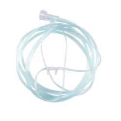 ETCO2 Nasal Cannula McKesson Adult Curved Prongs Tubing Low Flow Rate with female luers