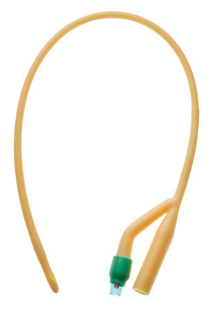 Foley Catheter AMSure® 2-Way Standard Tip 5 cc Balloon, Silicone Coated Latex 10/BX