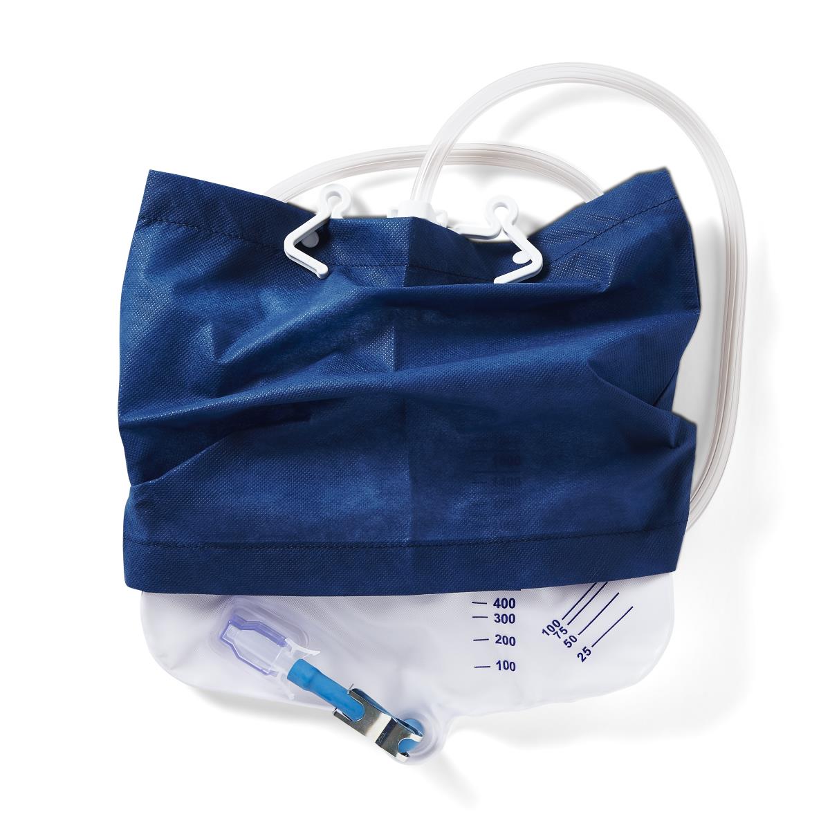 Medline Urinary Drain Bag Covers, Blue (DYND15200)