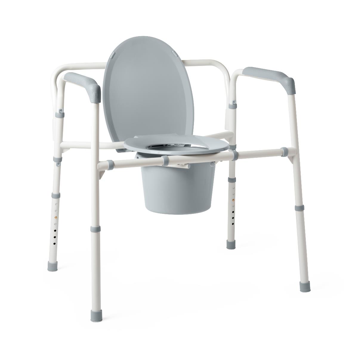 Extra-wide Steel Bariatric Commode