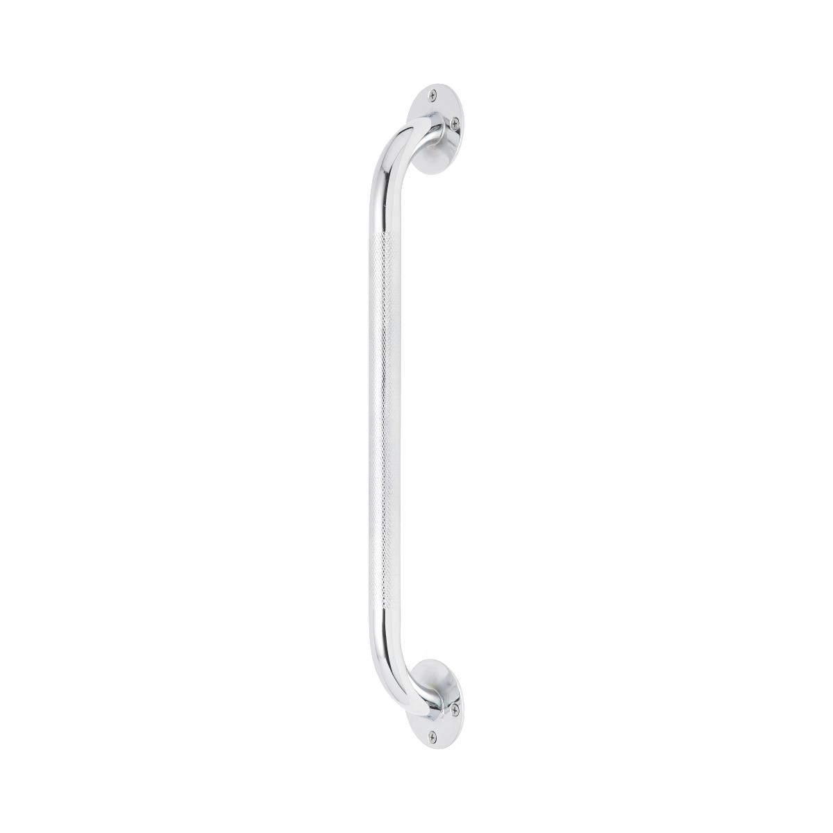 Medline Knurled Chrome Wall-Mount Grab Bar