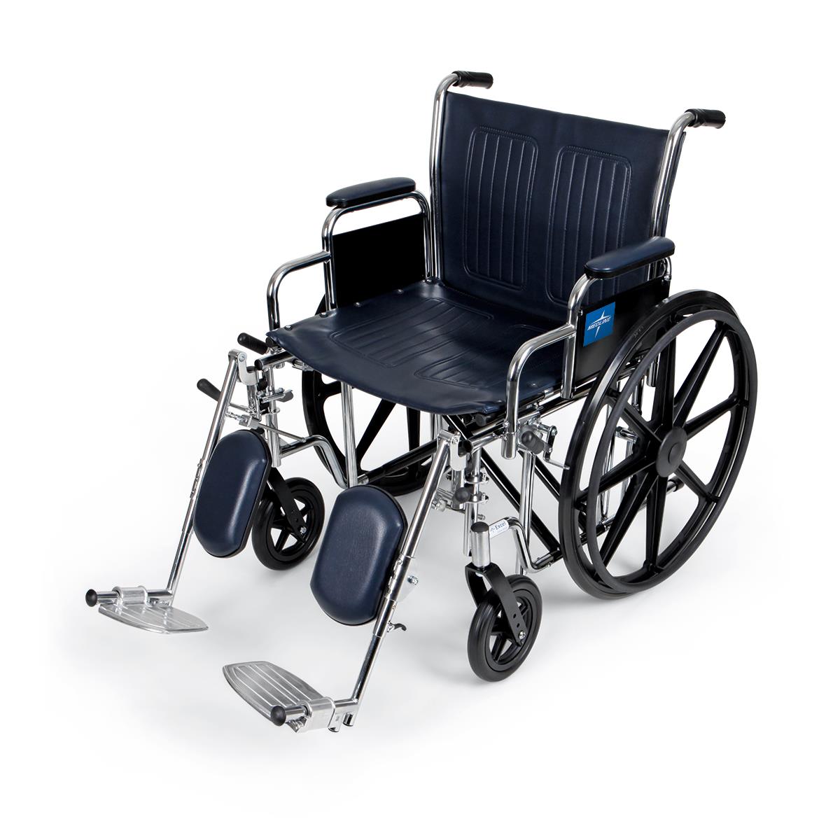 Medline Excel Extra-Wide Wheelchairs 20 inch Seat (MDS806750)