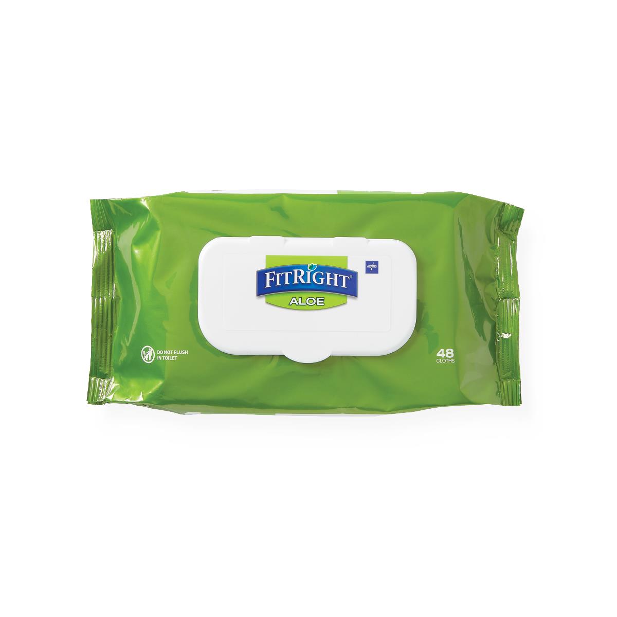 Medline FitRight Aloetouch Wipes (MSC263654)