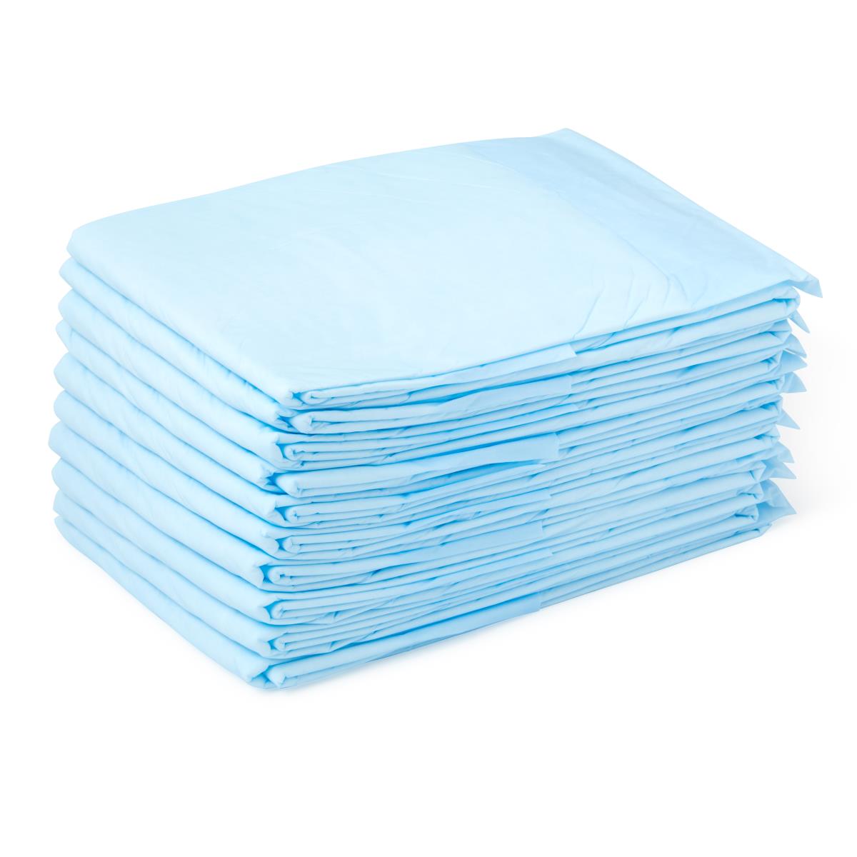 Medline Protection Plus  Moderate Absorbency Disposable Underpads, 23 X 36, 10-BAG