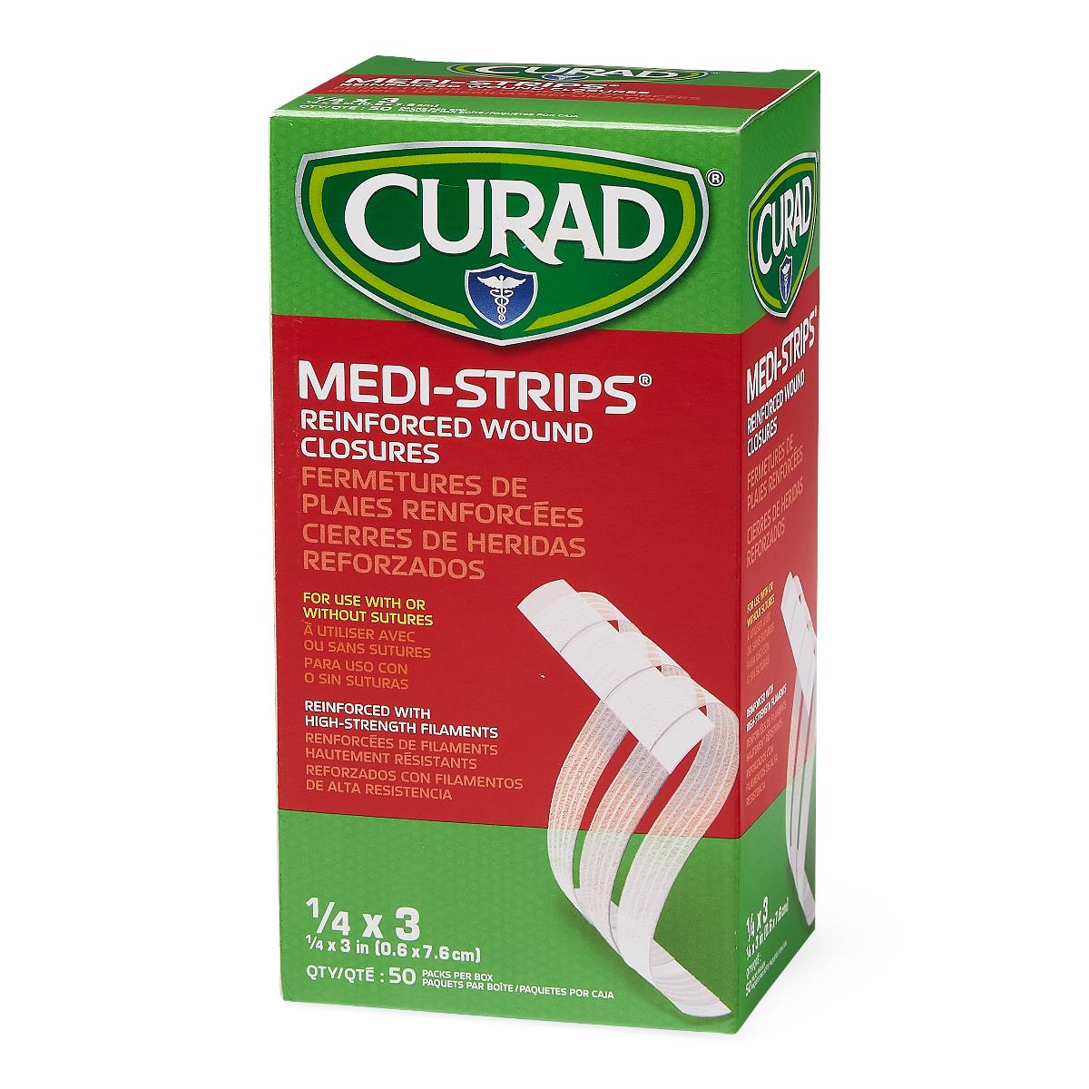 Strip Closure Wound Medi-Strip 1/4X3 INCH