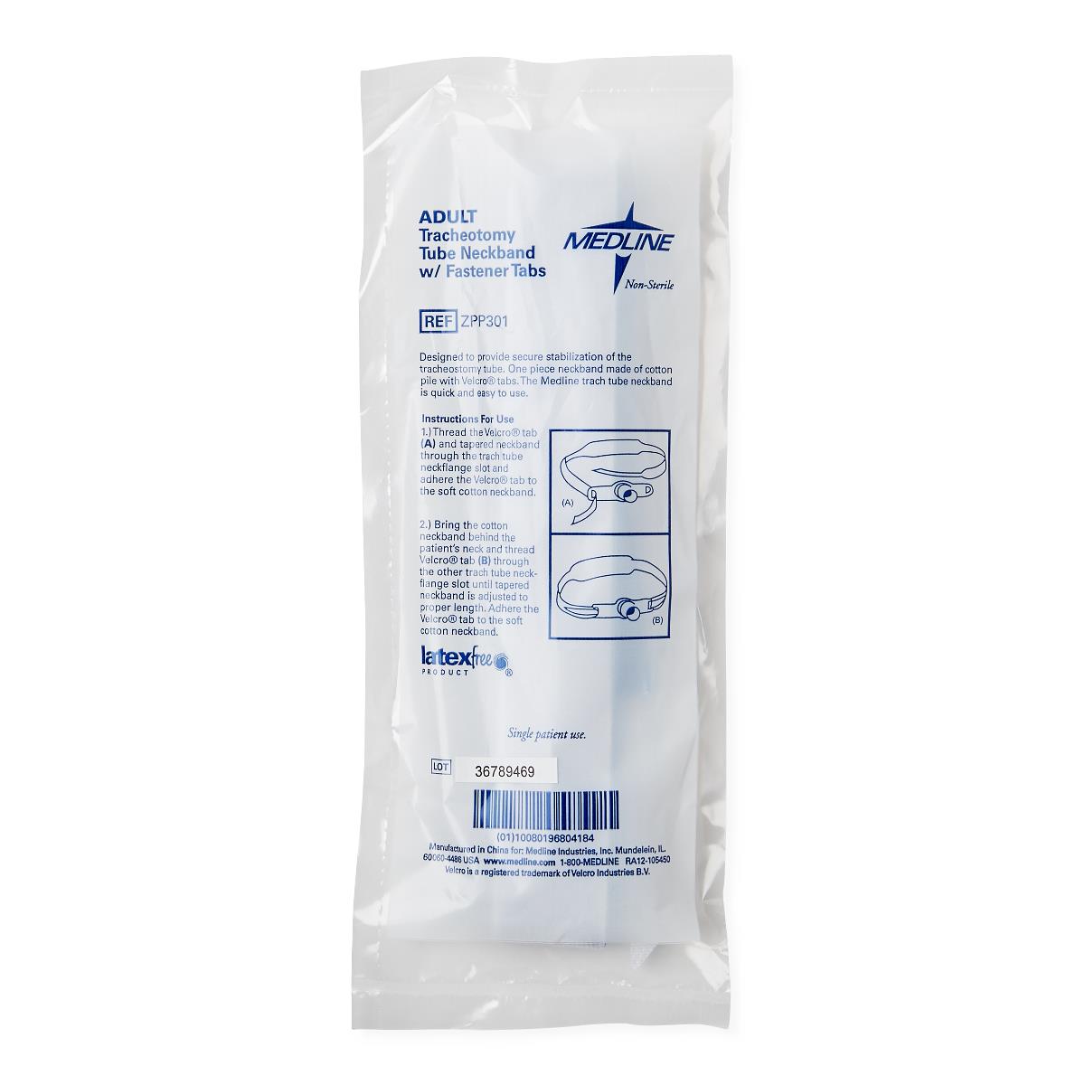Medline Tracheostomy Tube Holders (ZPP501H)