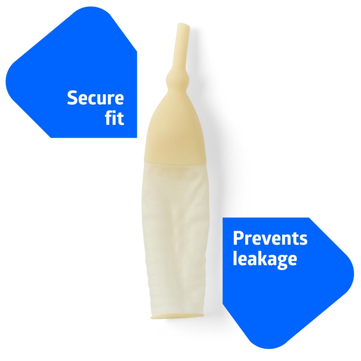 Male Latex External Catheters, Size S (25 mm), Nonsterile (DYND12303)