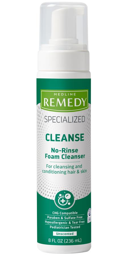Remedy Specialized Skin Therapy No-Rinse Foam Cleanser, 8oz