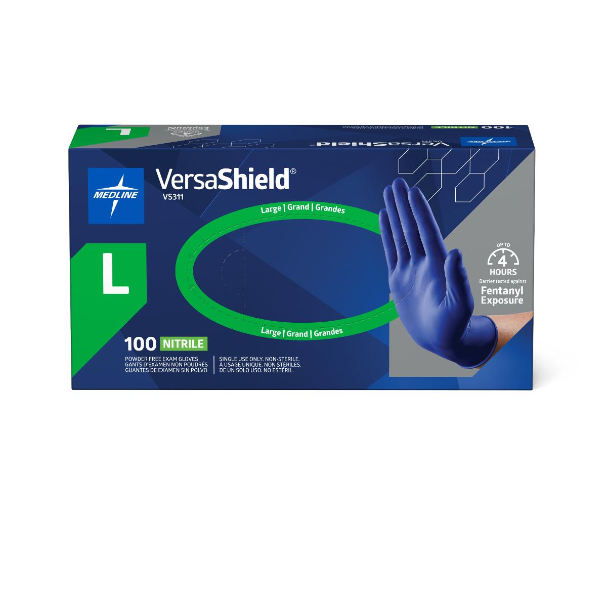 VersaShield Powder-Free Nitrile Exam Gloves (VS311)
