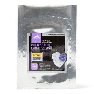 Dressing Col LGen Puracol Plus Ag 4.5Sq. 1 DRESSING EACH