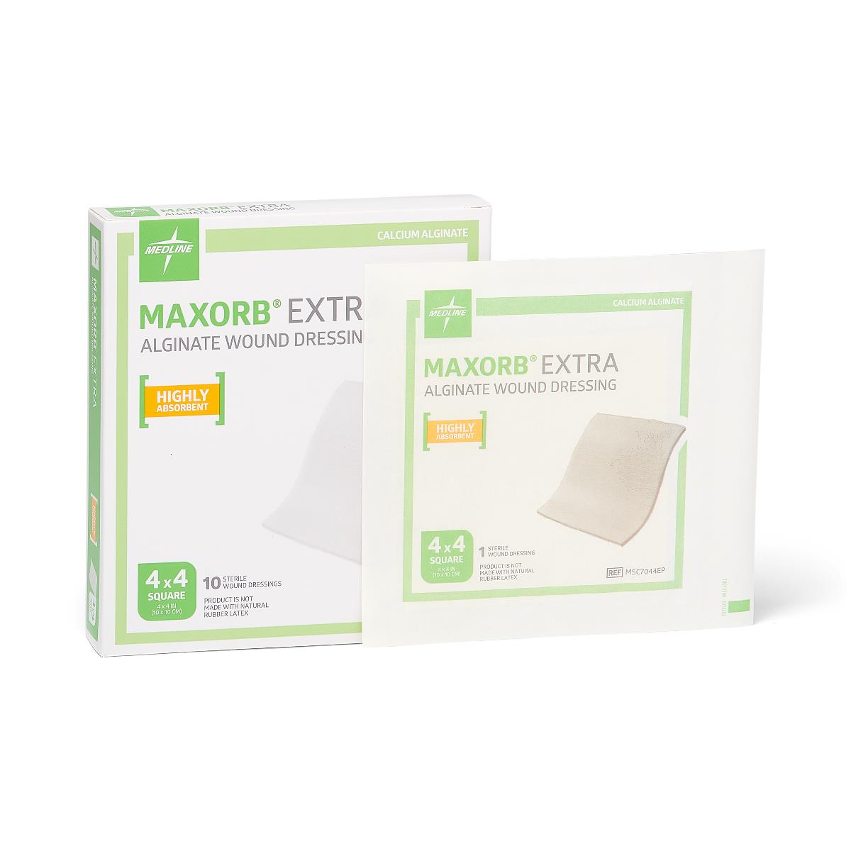 Maxorb Extra CMC/Alginate Dressings 4x4 Inch (MSC7044EPH) 1/EACH