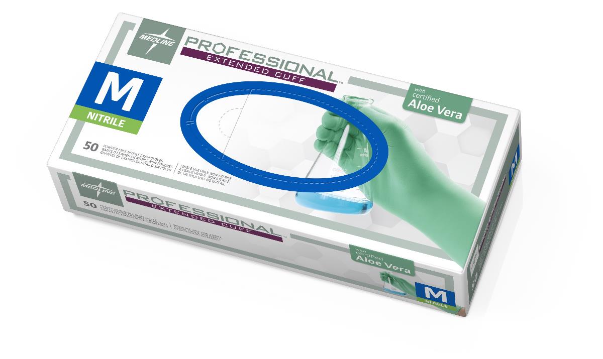 Medline Professional Nitrile Chemo Exam Gloves