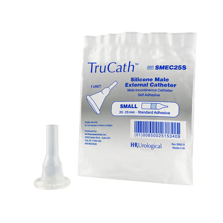 Male External Catheter TruCath® Self-Adhesive Silicone STANDARD ADHESIVE
