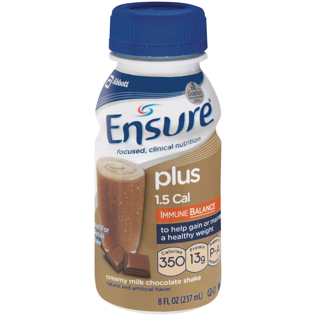 Ensure Plus Milk Chocolate 8 oz. Bottle