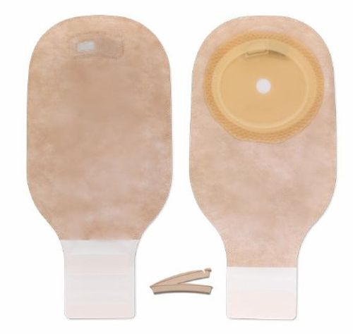Premier™ One-Piece System 12 Inch Length 2-1-2 to 3 Inch Stoma Drainable Oval, Flat, Trim To Fit