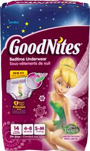 GoodNites Disposable Underwear for Girls