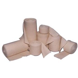 Kendall Dermacea™ Stretch Bandage, Non-Sterile 4" x 4-1-10 yds