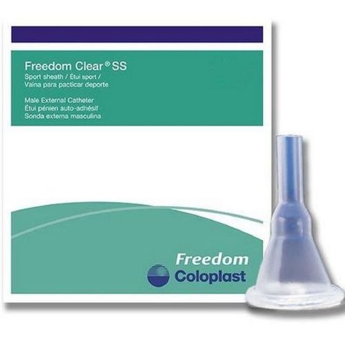 Freedom Clear® Sport Sheath Male External Catheter