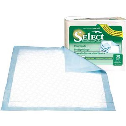 Tranquility® Select® Moderate Absorbency Disposable Underpad 23 x 36, 150-CASE