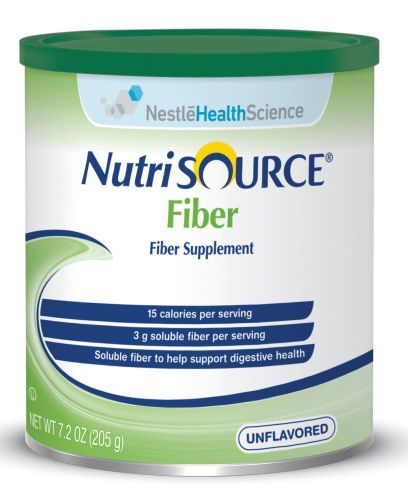 Nutrisource® Fiber Unflavored Powder Supplement 7.2Oz Canister