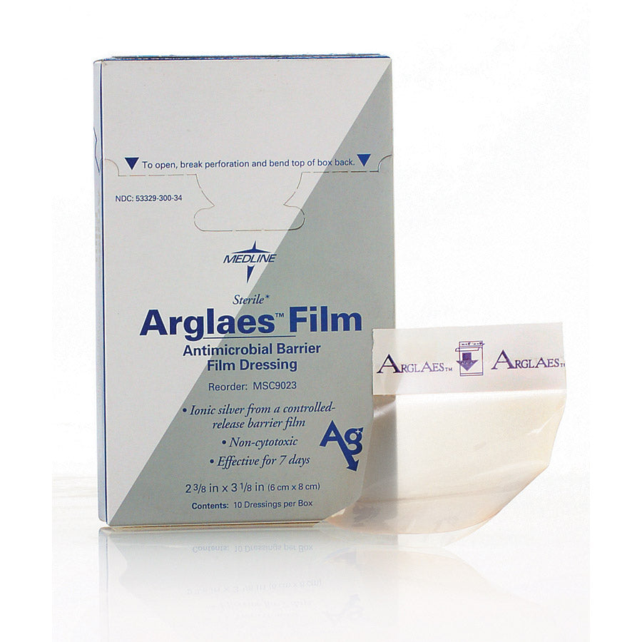 Dressing Film Arglaes Antimicrobial 2 3-8X3