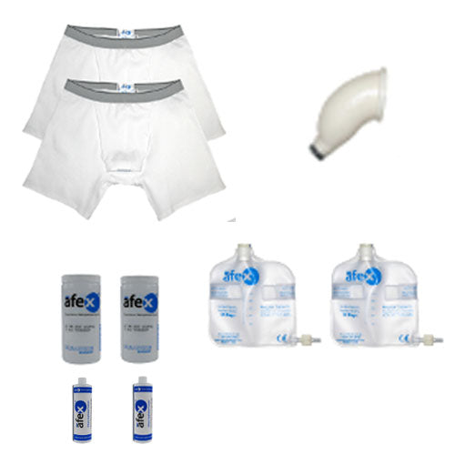 Afex Urinary Incontinence Management Supplies Value Combo Pack
