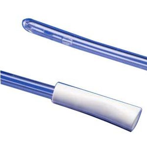 Dover™ Robinson Catheter, 16" Length, Smooth Rounded Tip, Clear Vinyl, 18 Fr