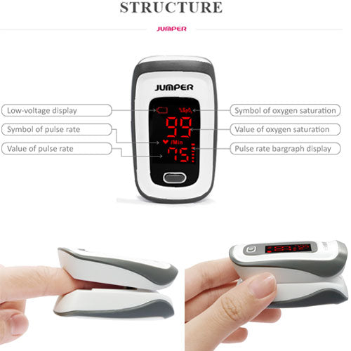Pulse Oximeter JPD-500E with Alert Feature